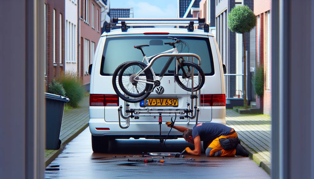 installer un porte vélo sur un van volkswagen : guide complet